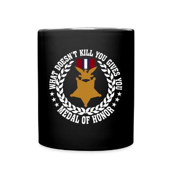 Motivation des médailles - Mug uni - noir - Devant