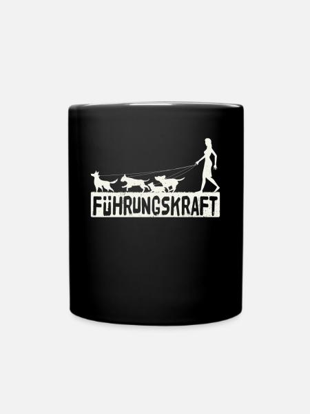 Führungskraft - Tasse einfarbig - Schwarz