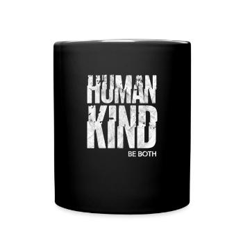 Human Rights Anti-Racism Tolerance Gift - Full Colour Mug - black - Front