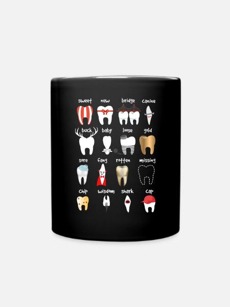 Dentiste - Mug uni - noir