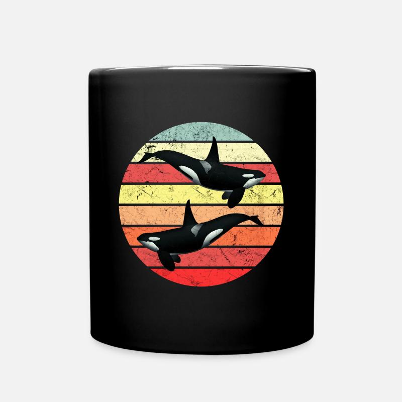 Orque - Rétro - Mug uni - noir