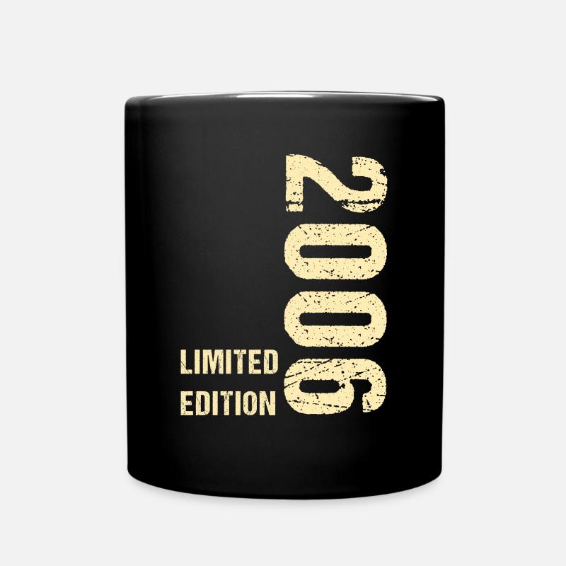 Cadeau anniversaire fille garçon 16 ans - Mug uni - noir