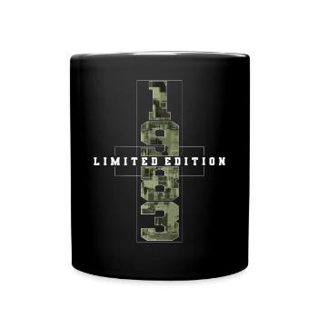 Camouflage 1983 Geboren Geburtsjahr 1983 Männer - Tasse einfarbig - Schwarz - Vorne