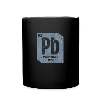 Paintball - Full Colour Mug - black - Front