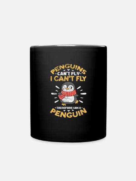 Pingouin - Mug uni - noir