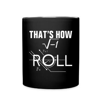 How I do physics - Full Colour Mug - black - Front