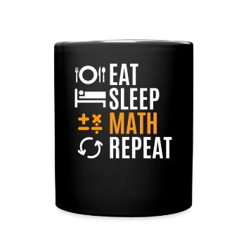 Mathematics - Full Colour Mug - black - Front