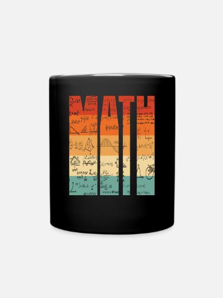 Mathematics - Full Colour Mug - black