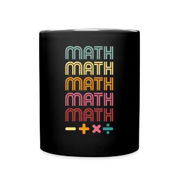 Mathematics - Full Colour Mug - black - Front