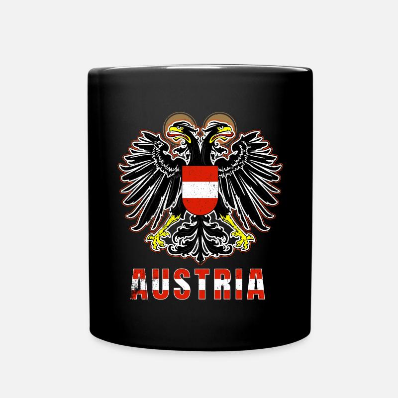 Autriche - Mug uni - noir