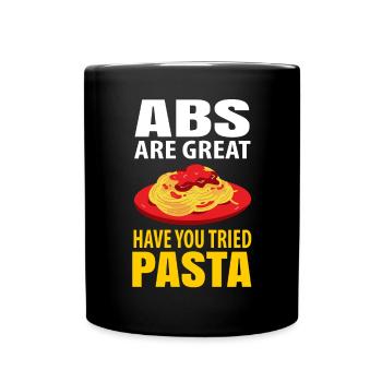 Pasta - Full Colour Mug - black - Front