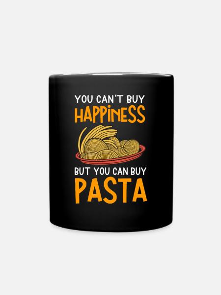 Pasta - Tasse einfarbig - Schwarz