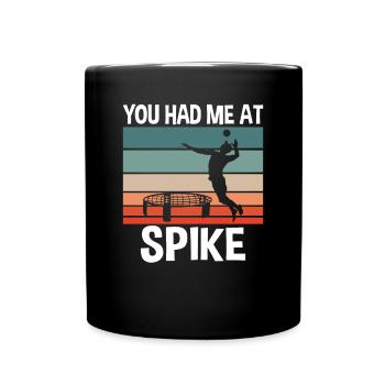 You Had Me At Spike - Full Colour Mug - black - Front