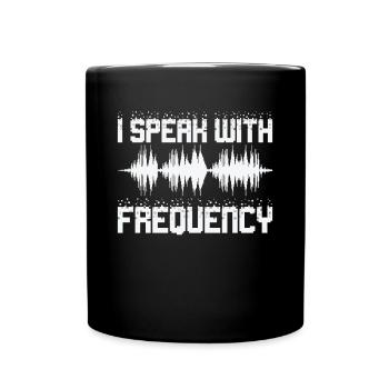 Funk Amateur Funker Funken Radio Hobby Geschenk - Tasse einfarbig - Schwarz - Vorne