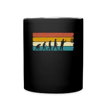 Darts spielen Evolution Darts Spieler Darts - Tasse einfarbig - Schwarz - Vorne