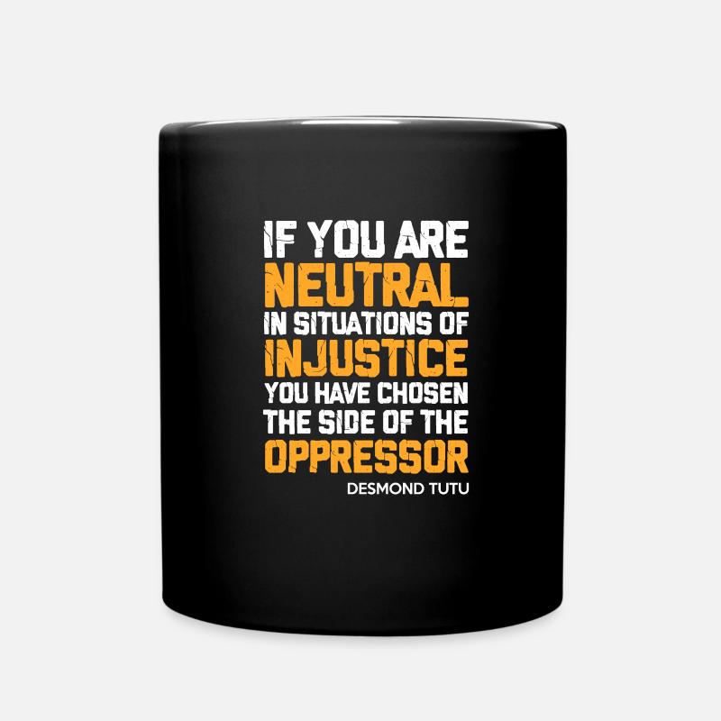 Human rights - Full Colour Mug - black