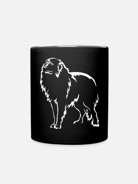 Pyrenäenberghund "Black Edition" - Tasse einfarbig - Schwarz
