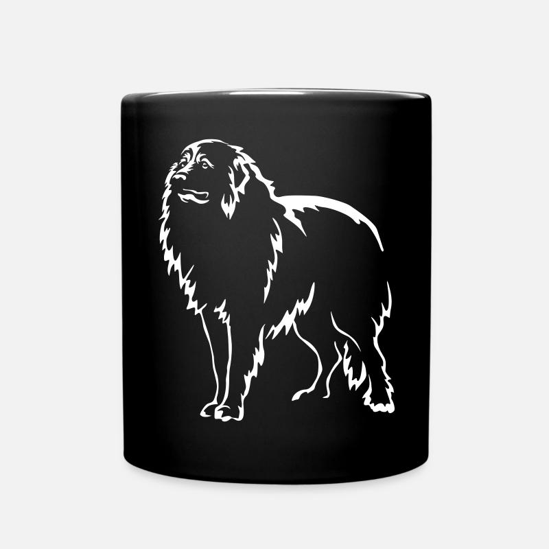 Pyrenäenberghund "Black Edition" - Tasse einfarbig - Schwarz