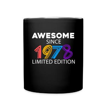 Fantastique depuis 1978 - né en 1978 - Mug uni - noir - Devant