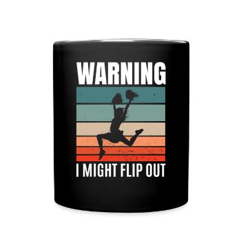 Cheerleading - Mug uni - noir - Devant