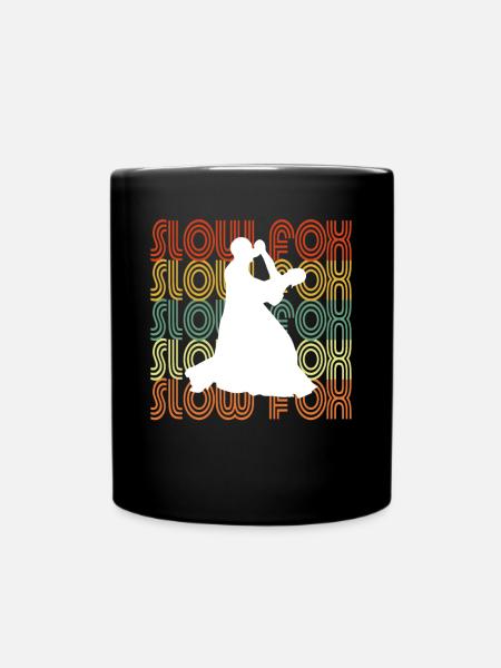 SLOW FOX - Tasse einfarbig - Schwarz