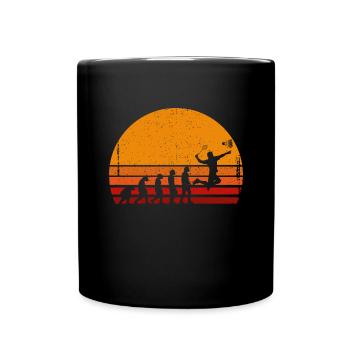 Badminton and Badminton Evolution - Full Colour Mug - black - Front