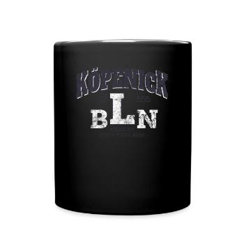 Köpenick BLN 12555 - Eiserner geht's nicht mehr - Tasse einfarbig - Schwarz - Vorne