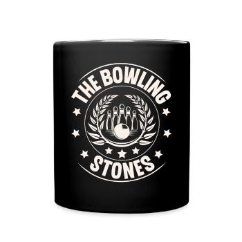 Bowling - Tasse einfarbig - Schwarz - Vorne