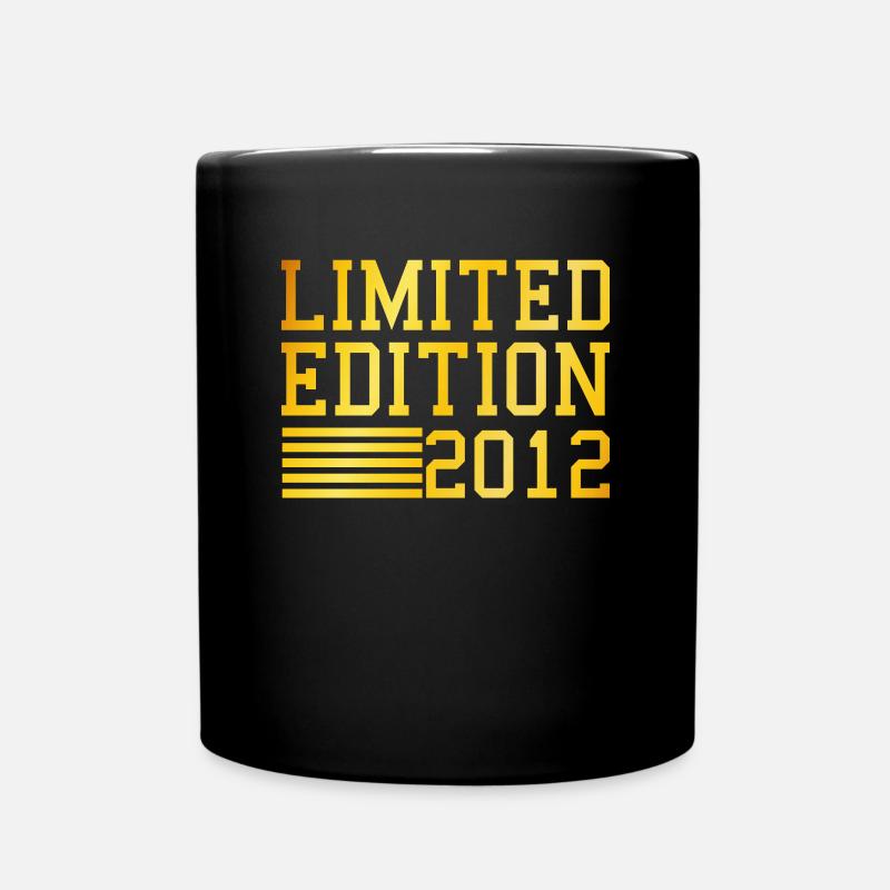 Geburtstag Limited Edition 2012 - Tasse einfarbig - Schwarz