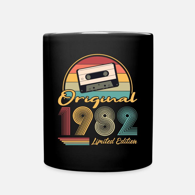 40e anniversaire né en 1982 Original 1982 - Mug uni - noir
