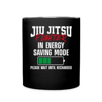 Jiu Jitsu Battery Jiu Jitsu - Full Colour Mug - black - Front