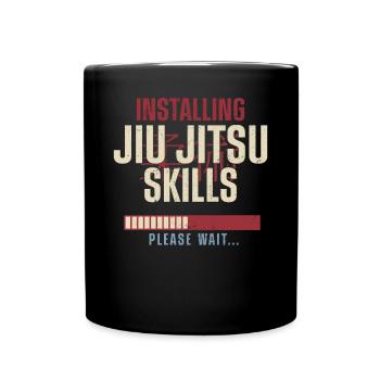 Jiu Jitsu Installation du Jiu-Jitsu - Mug uni - noir - Devant
