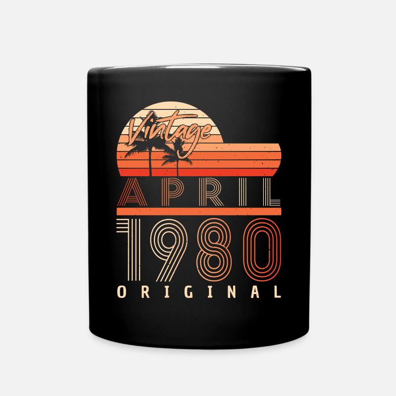 1980 April Original - Full Colour Mug - black