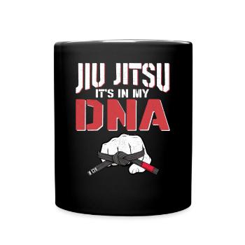 Jiu Jitsu Belt Jiu Jitsu It Is In - Full Colour Mug - black - Front