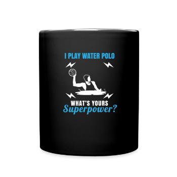 Water Polo Water Polo Player Water Polo Gift - Full Colour Mug - black - Front