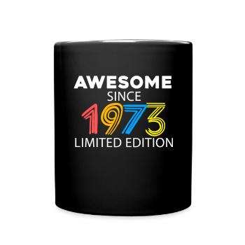 Fantastique depuis 1973 - né en 1973 - Mug uni - noir - Devant