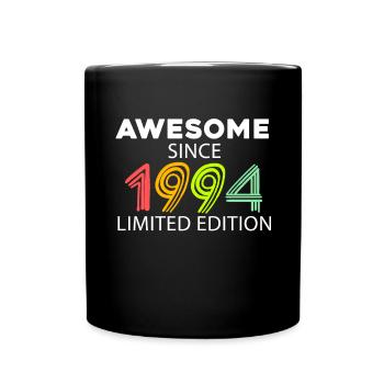 Fantastisch seit 1994 - Jahrgang 1994 - Tasse einfarbig - Schwarz - Vorne