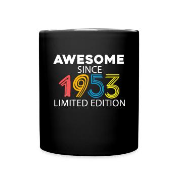 Fantastic since 1953 - born in 1953 - Full Colour Mug - black - Front