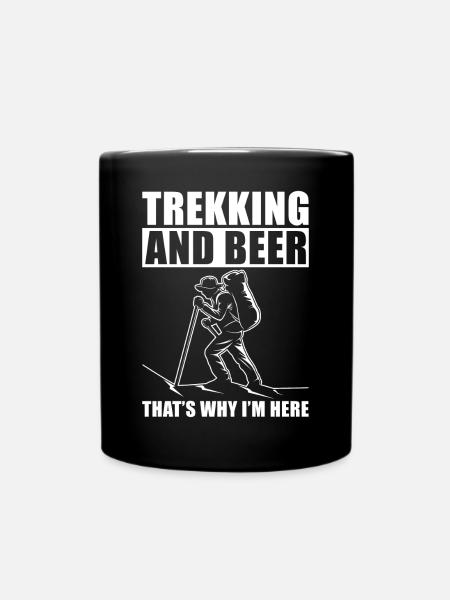 Trekking - Mug uni - noir