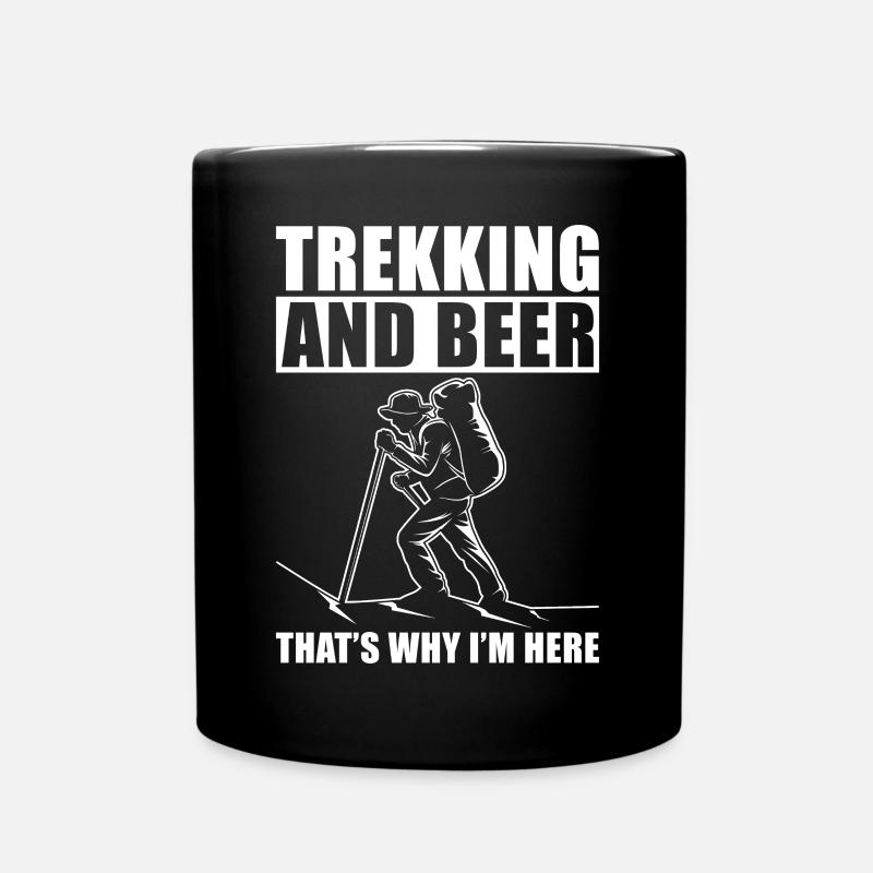 Trekking - Mug uni - noir