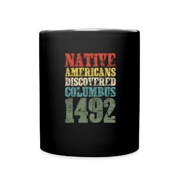 Cadeau Apache amérindien - Mug uni - noir - Devant