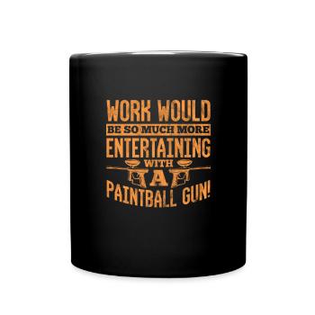 Paintball - Full Colour Mug - black - Front