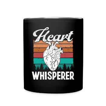 Cardiologist Doctor Cardiac Nurse Cardiology - Tasse einfarbig - Schwarz - Vorne