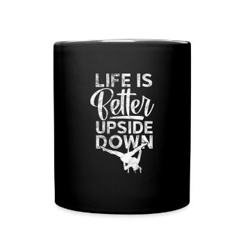 Pole Dance - Mug uni - noir - Devant