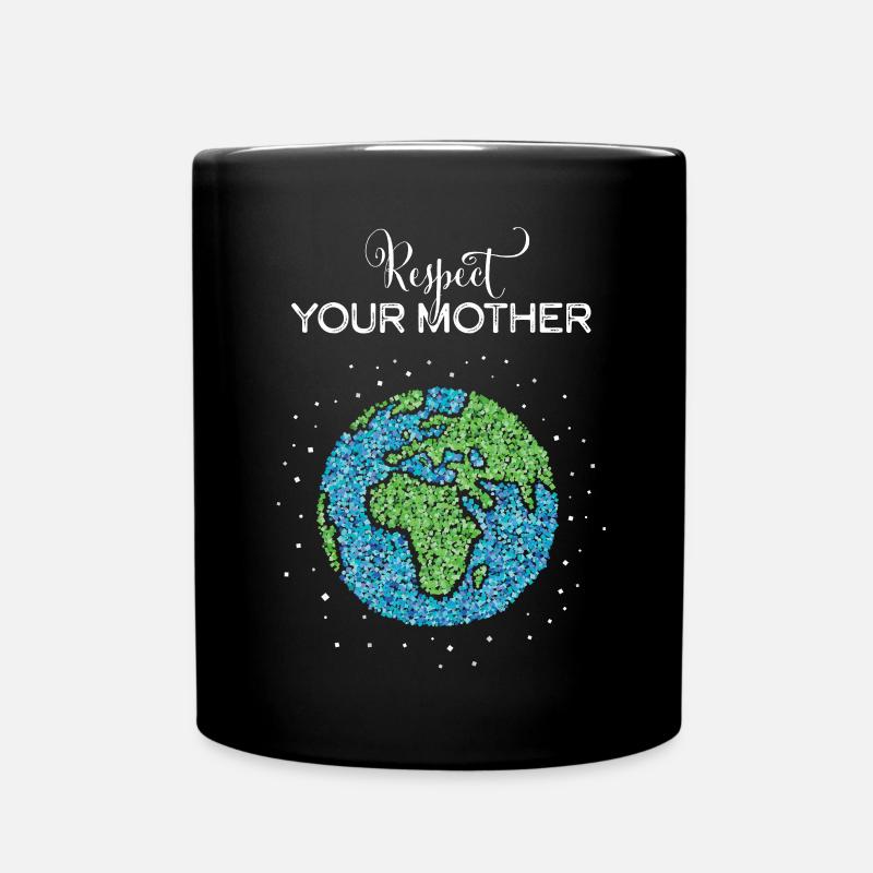 Terre Mère Environnement ClimatProtection de l’environnement - Mug uni - noir