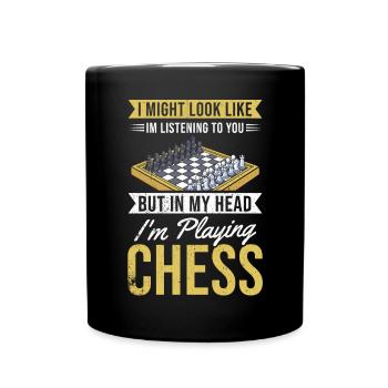 Chess - Full Colour Mug - black - Front