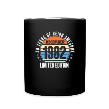 December 1982 - Full Colour Mug - black - Front