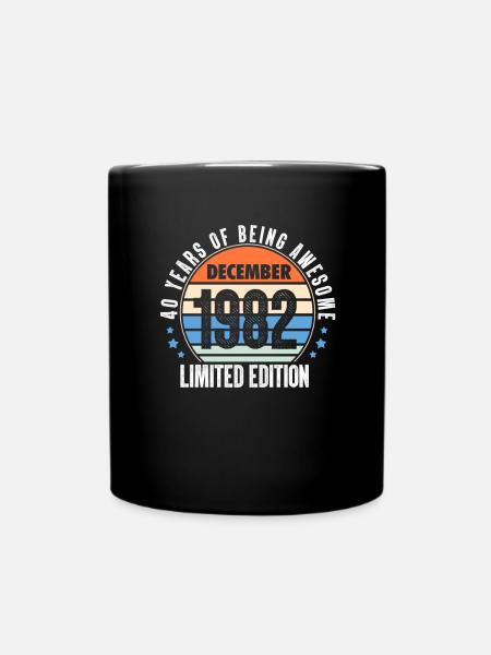 Décembre 1982 - Mug uni - noir