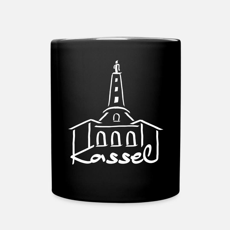 Herkules Kassel - Tasse einfarbig - Schwarz