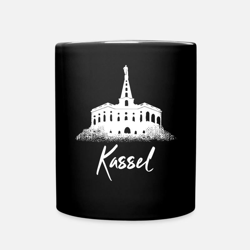 Kassel - Tasse einfarbig - Schwarz